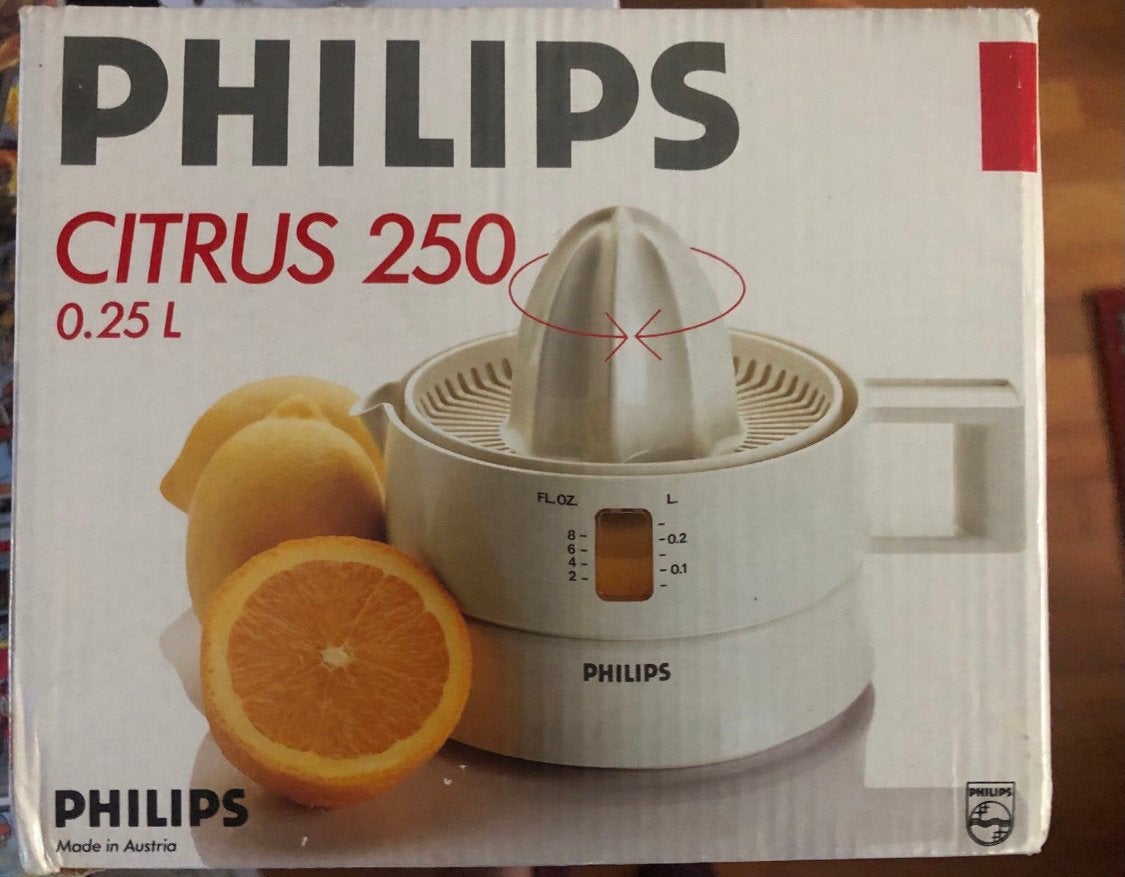 Philips Citrus 250 sapcentrifuge - Nieuw in doos, Witgoed en Apparatuur, Onderdelen en Toebehoren, Nieuw, Ophalen of Verzenden