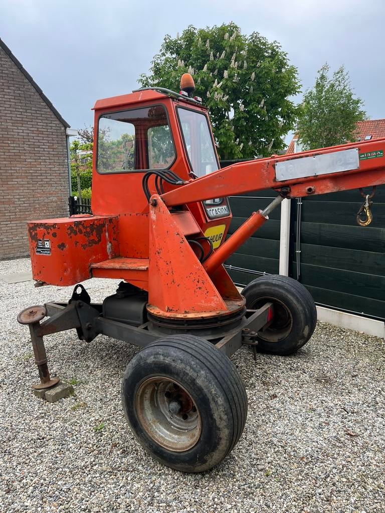 Argerterio getrokken kraan met honda gx270, Ophalen, Gebruikt