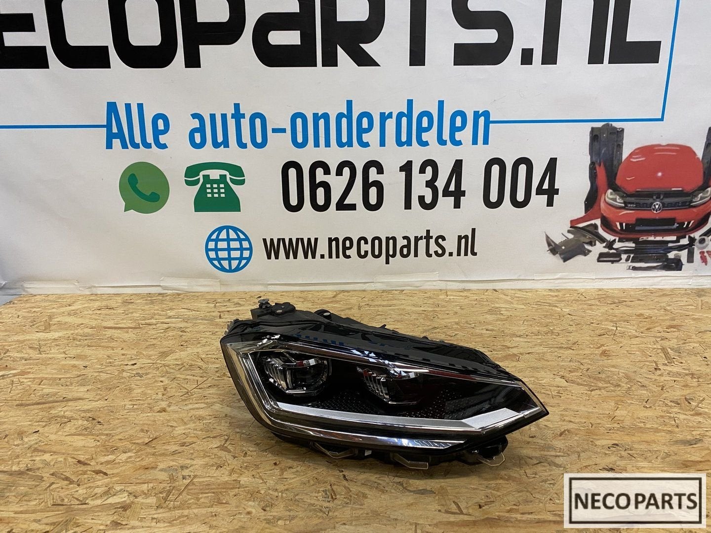 VW SPORTSVAN FACELIFT VOL LED KOPLAMP RECHTS 517941060, Gebruikt, -, Volkswagen, -