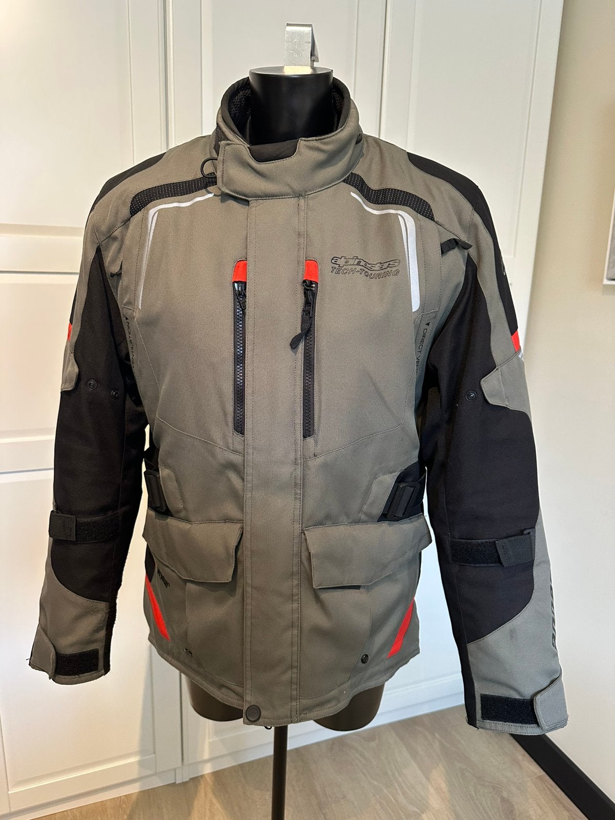 Alpinestars Andes V2 drystar jacket maat M, Motoren, Kleding | Motorkleding, Ophalen of Verzenden, Tweedehands, Jas | textiel