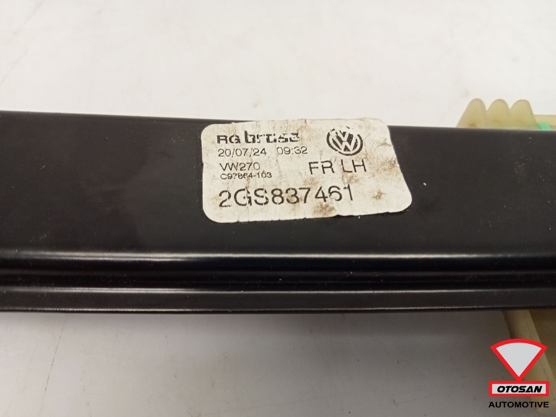 VW Polo 2G 2017+ Raammechanisme Links Voor 2GS837461, Auto-onderdelen, Ruiten en Toebehoren, Gebruikt, Volkswagen, Volkswagen AG