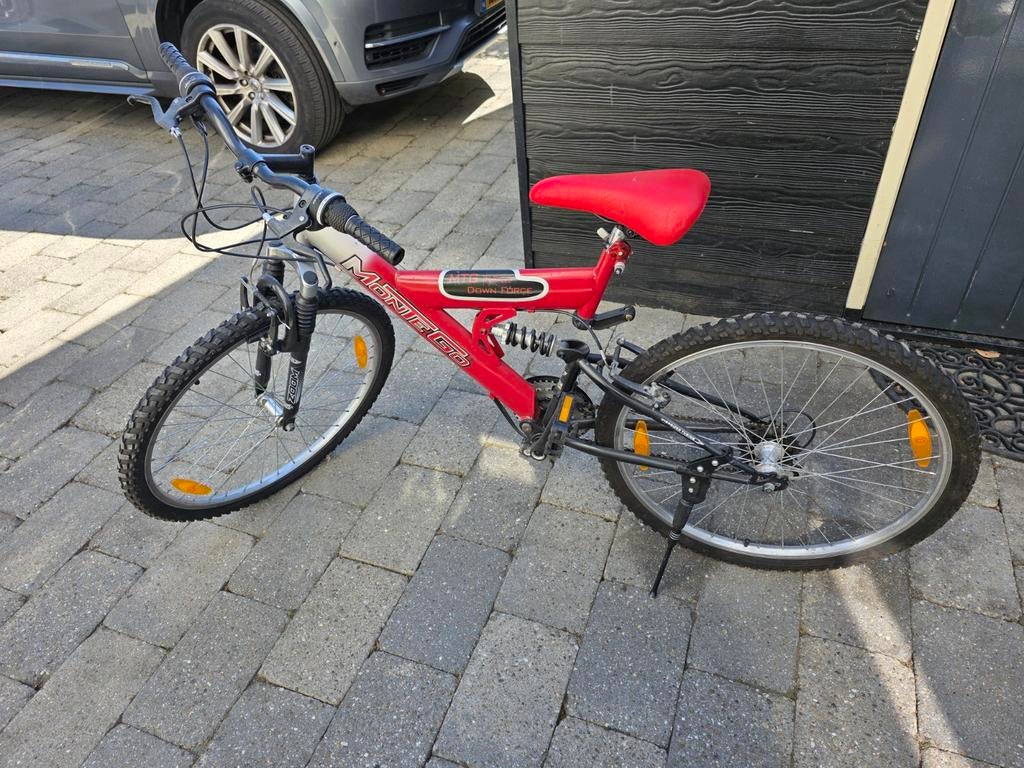 Montego Mountainbike Rood - Zithoogte 85cm, Fietsen en Brommers, Ophalen, Gebruikt, Overige merken