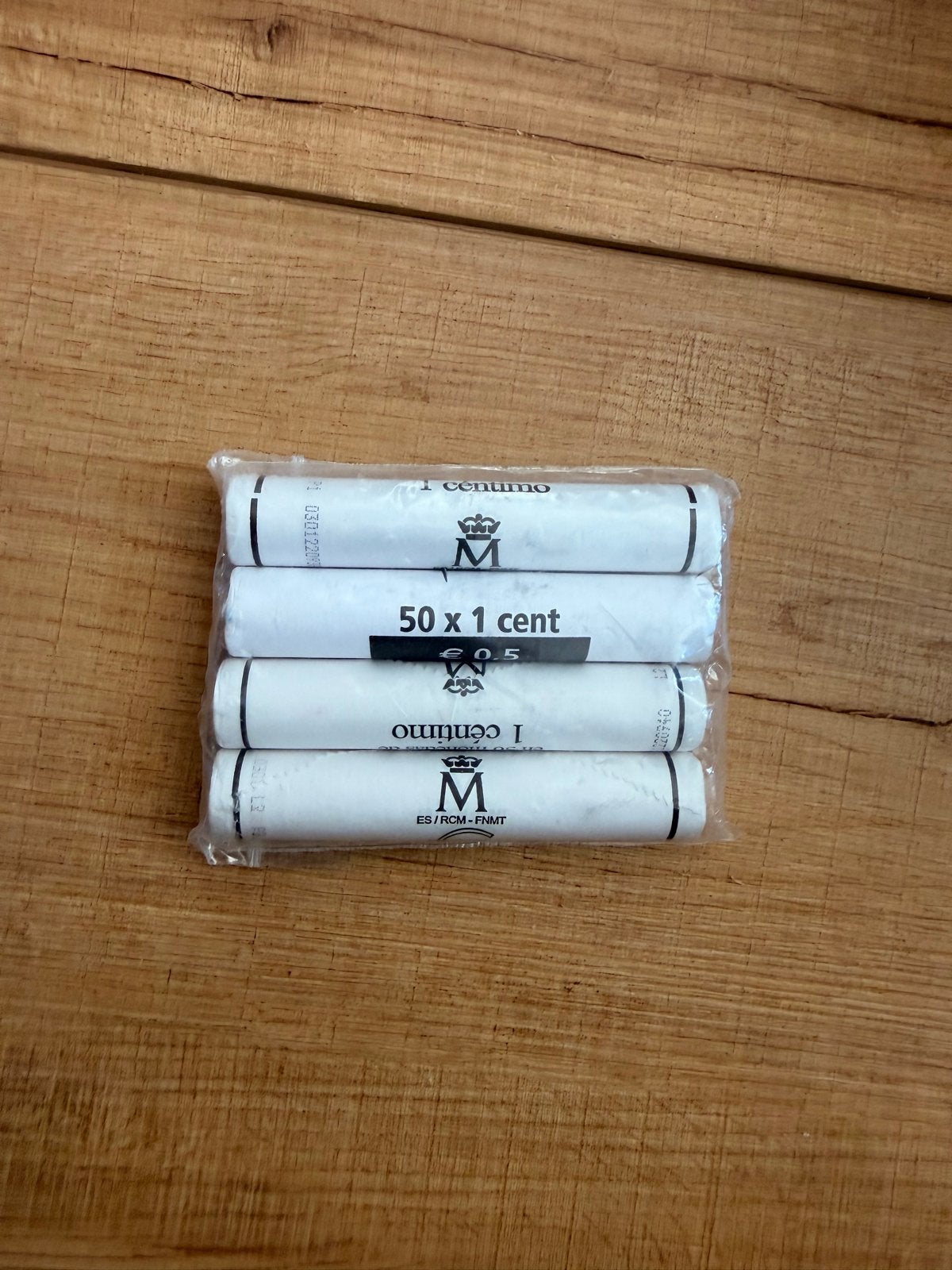 Rolletjes van 50x 1 cent munten 2022 Spanje, Ophalen of Verzenden, Overige landen, 1 cent, Setje