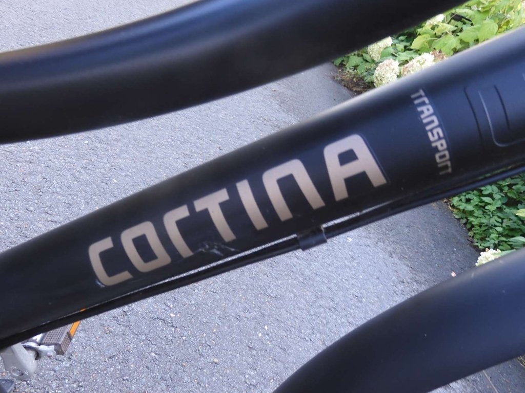 Matzwarte 28" Cortina U4 met 7 versnellingen en frame 57 cm, Versnellingen, Niet ingevuld, 56 cm of meer, Zo goed als nieuw