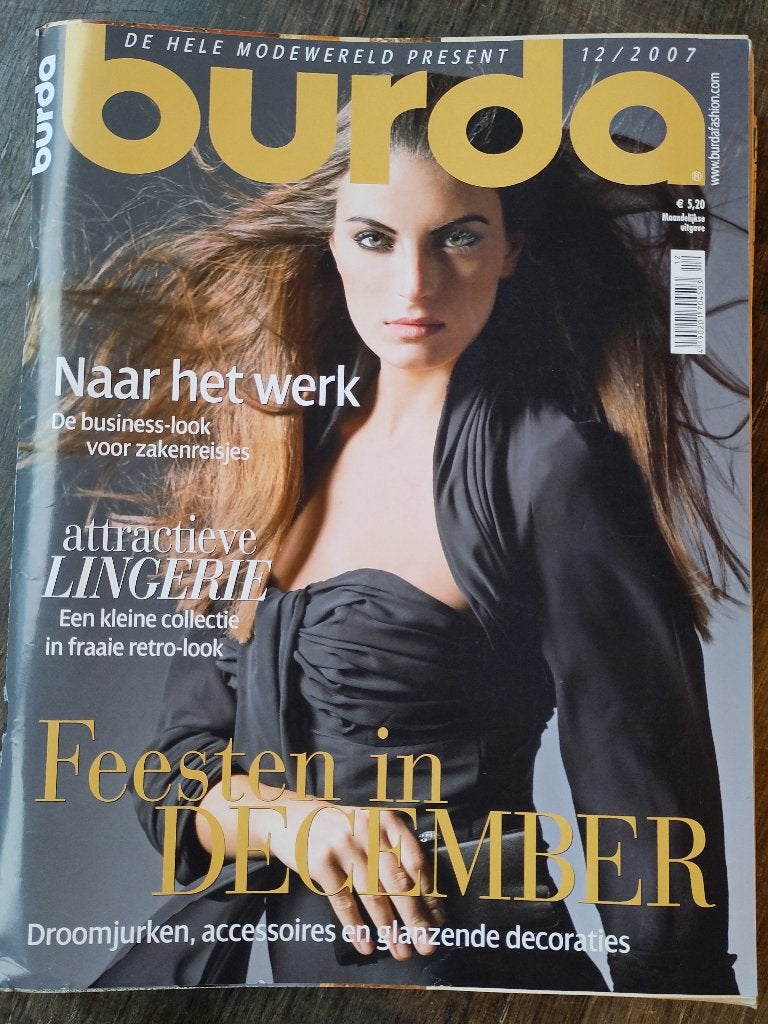 Burda 2001-2003-2007-2009 verschillende nummers, Vrouw, Overige typen, Gebruikt, Burda