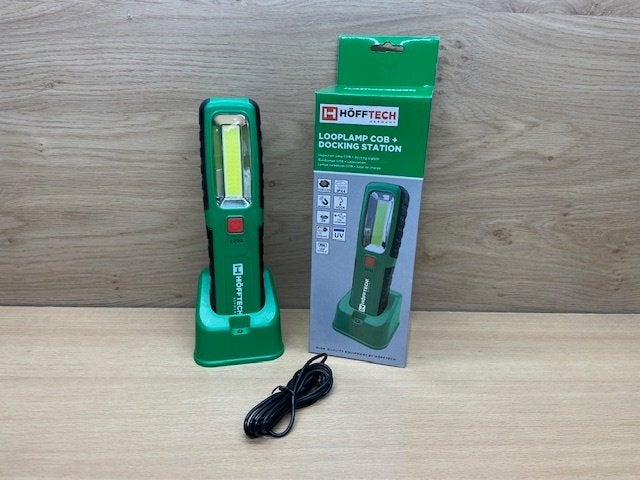 Looplamp COB docking station UV oplaadbaar USB., Eddiys, Espel, Nieuw, Info@eddiys.eu