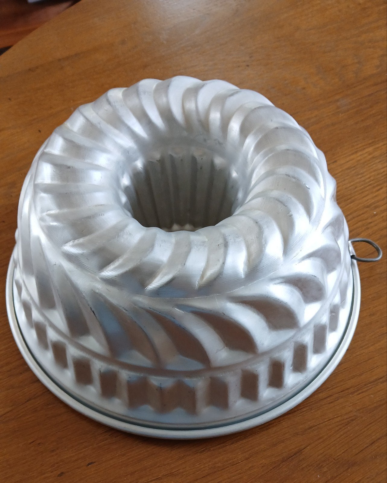 Vintage Tulbandvorm aluminium ø24cm., Ophalen of Verzenden
