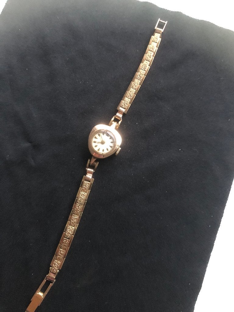 Antieke rolled gold horloge, Overige merken, Gebruikt, Polshorloge, Ophalen of Verzenden