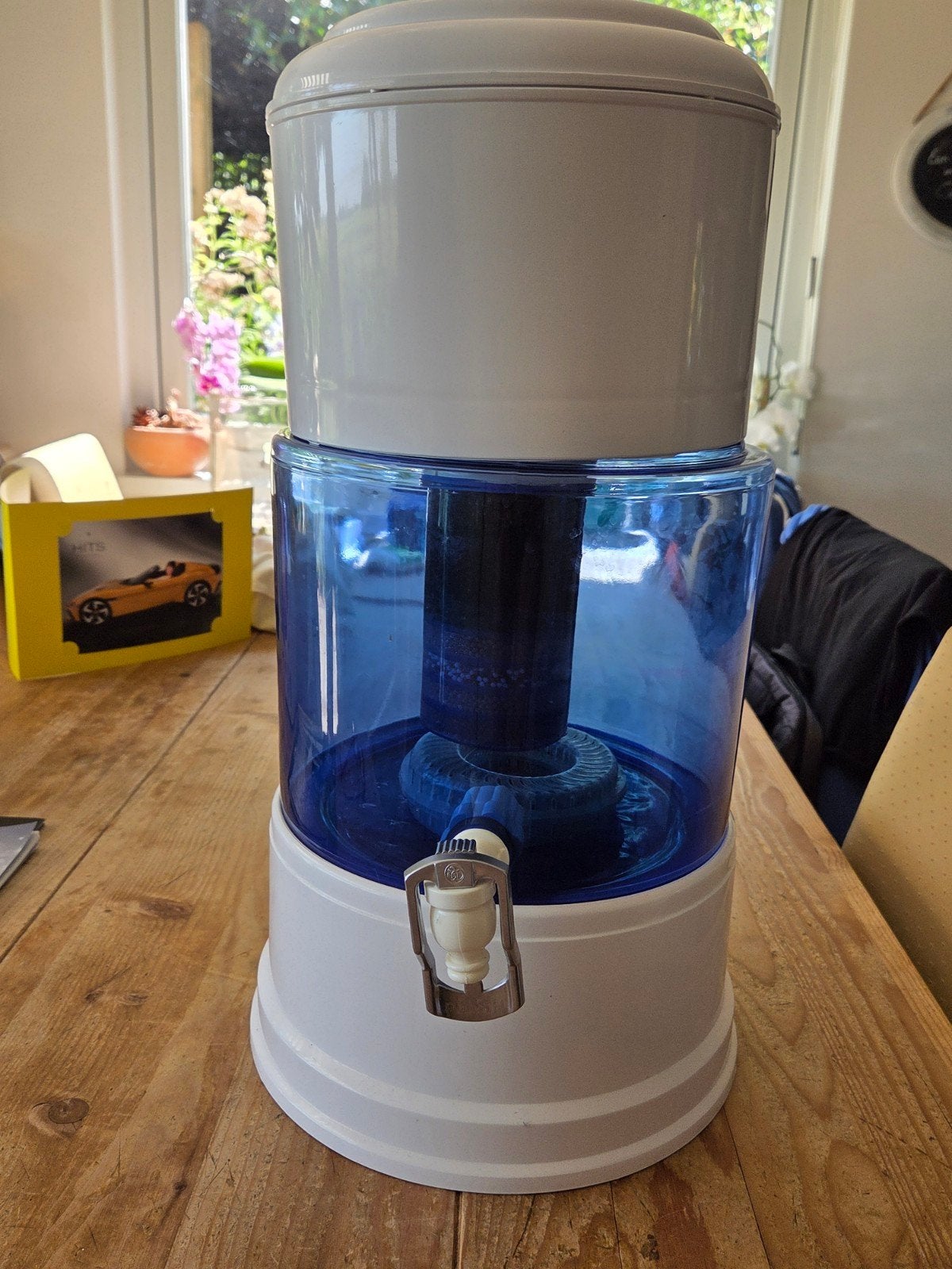 Aqualine 12 - Glas Waterfilter met Alkalisch Systeem, Huis en Inrichting, Keuken | Keukenbenodigdheden, Ophalen of Verzenden