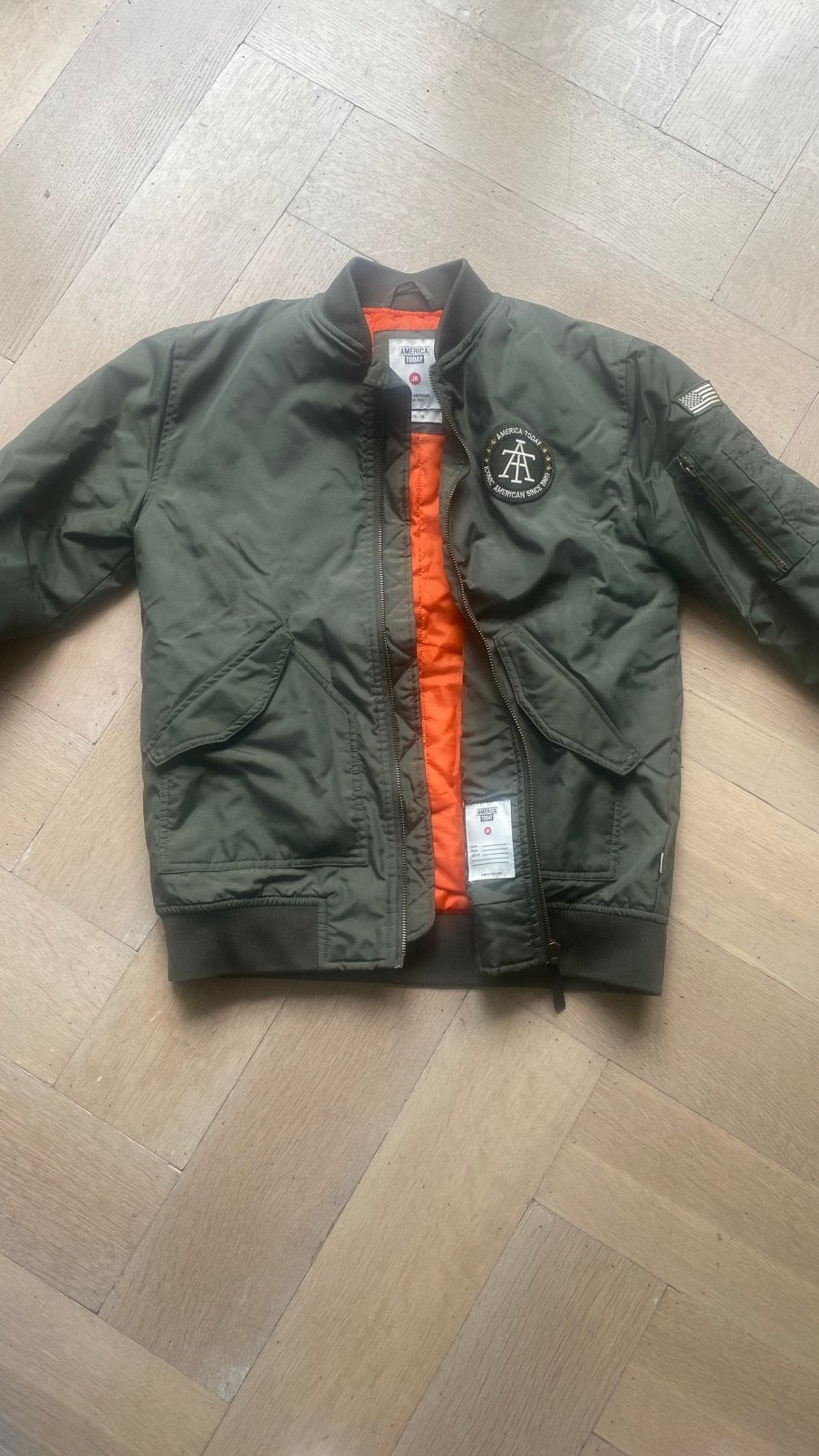Zomerjas / Bomber 176 pilotenjas, Ophalen of Verzenden, Zo goed als nieuw, Jongen of Meisje, Jas