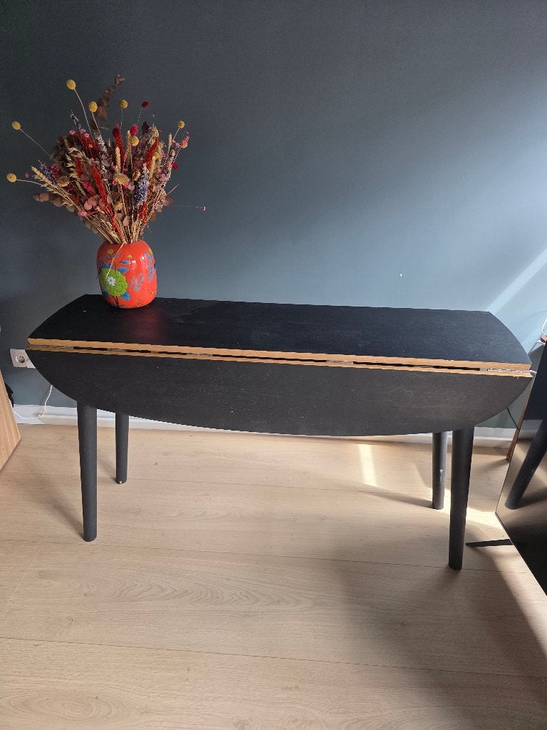 Table for four, Ophalen, Rechthoekig, Eikenhout, 50 tot 100 cm