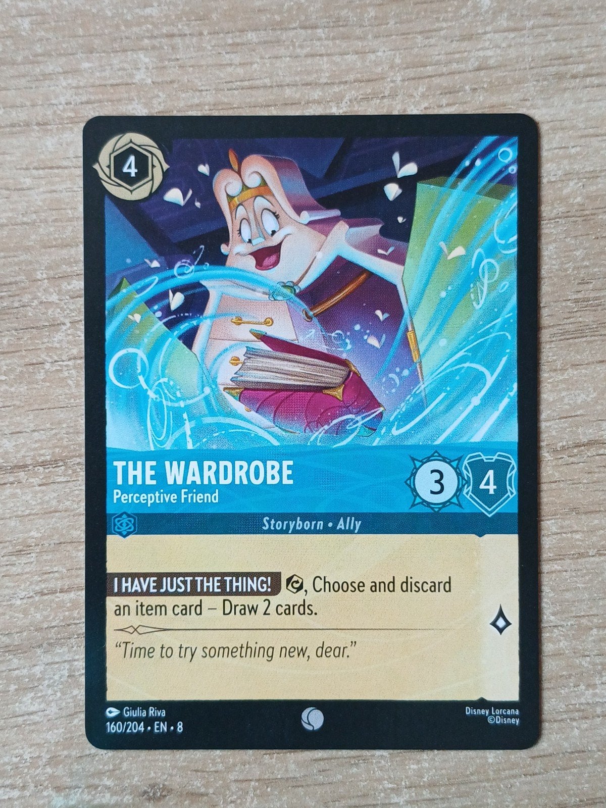 the wardrobe 160/204, Ophalen of Verzenden, Nieuw, Losse kaart