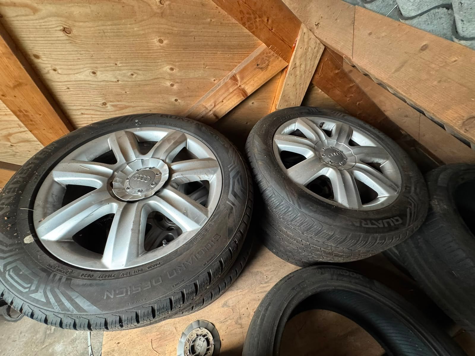 Audi q7 wielen vredestein all season, Ophalen