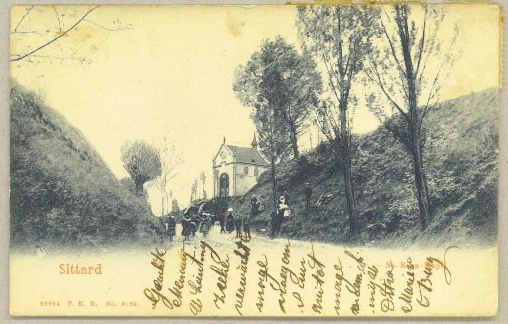 Sittard - St. Rosa Kapel, Verzamelen, Ansichtkaarten | Nederland, Verzenden, Voor 1920, Gelopen, Limburg