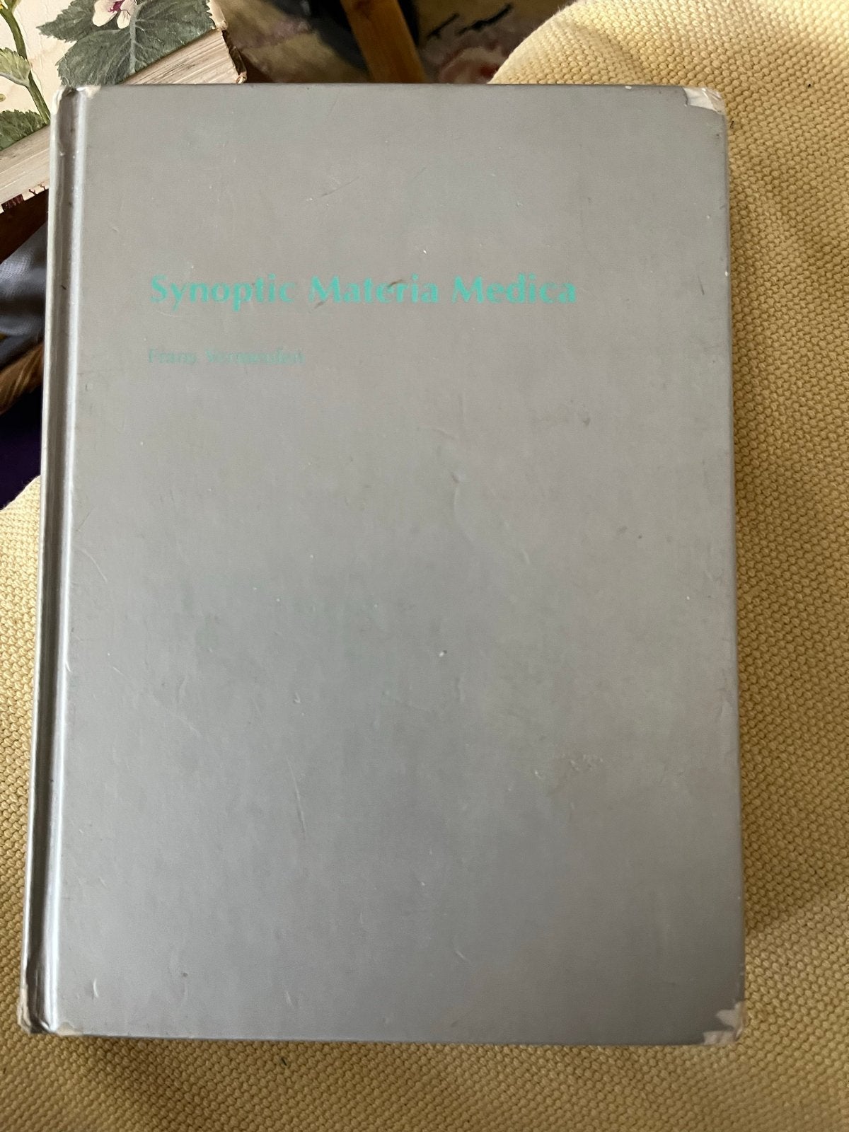 Synoptic Materia Medica - Frans Vermeulen (Homoeopathie), Boeken, Ophalen of Verzenden, Gelezen, Kruiden en Alternatief