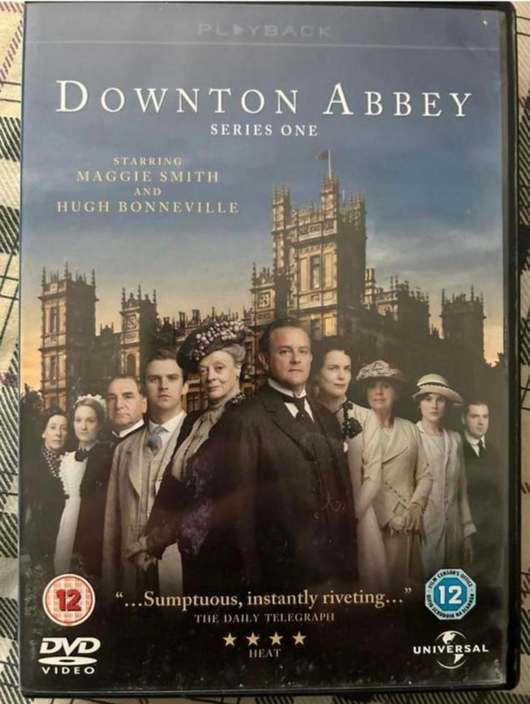 Downton Abbey Seizoen 1 // 3 Dvd’s Engelstalig, Vanaf 9 jaar, Ophalen of Verzenden, Zo goed als nieuw, Drama