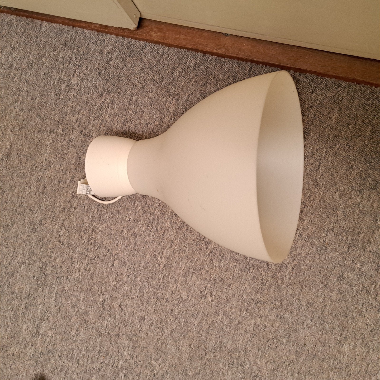 IKEA plafondlamp, wit, 24W, 50-60Hz, Ophalen, Gebruikt, Overige lichtkleuren, Overige typen