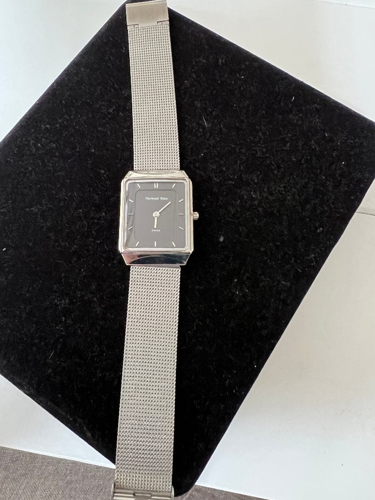Daymond Rene Swiss herenhorloge, Ophalen, Zo goed als nieuw, Staal, Overige merken