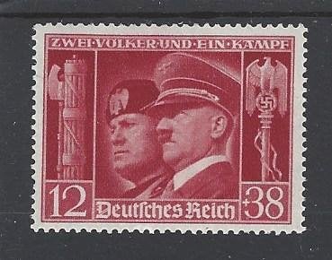 Historie Duitse Rijk, Wapenbroeders Hitler en Mussollini, Verzenden, Overige soorten, Duitsland, Overige typen