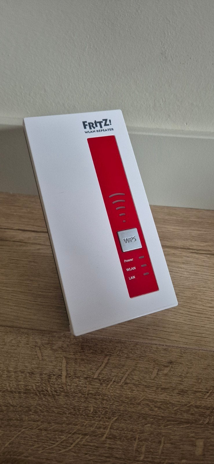 Fritz WLAN Repeater 1750E - Snelle WiFi-bereikvergroter, Ophalen of Verzenden, Zo goed als nieuw, Fritz