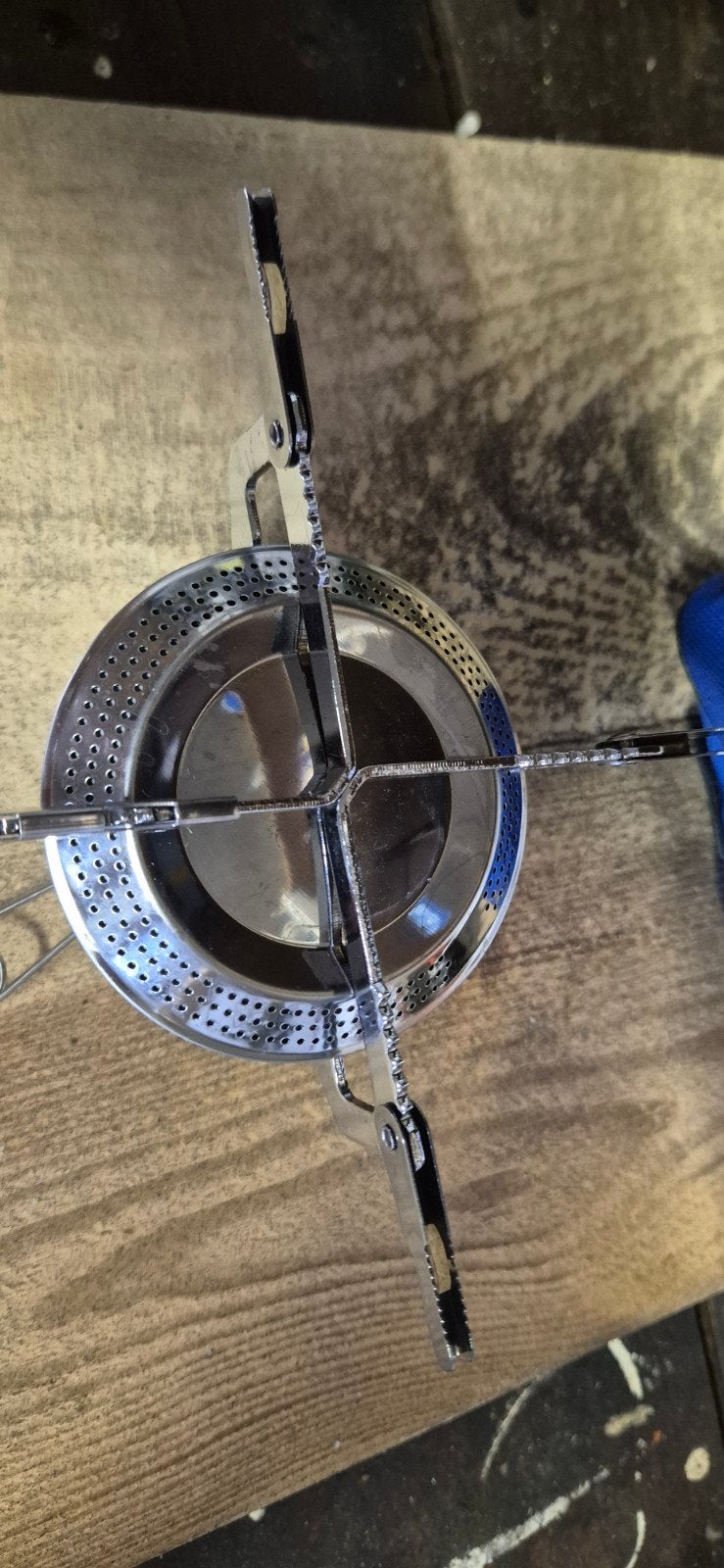 Compacte gasbrander voor koken onderweg, Caravans en Kamperen, Ophalen of Verzenden, Gebruikt