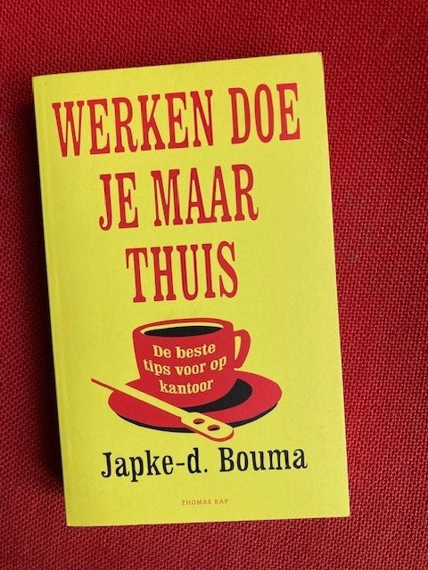 Werken doe je maar thuis - Japke d bouma, Ophalen of Verzenden, Zo goed als nieuw, Japke-d. Bouma