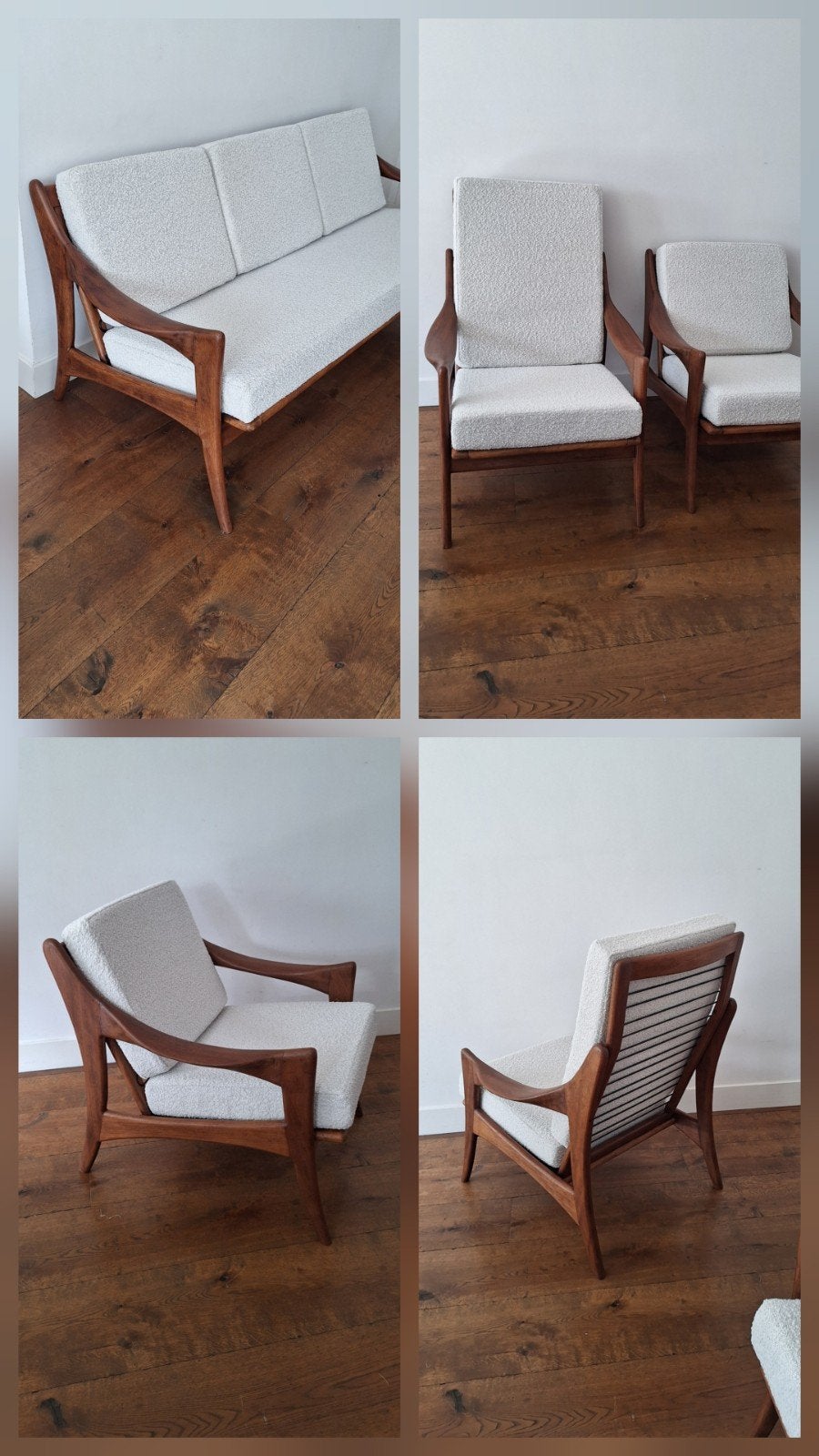 Foto 2 van Mid Century Modern design set Gelderland de ster jaren 60