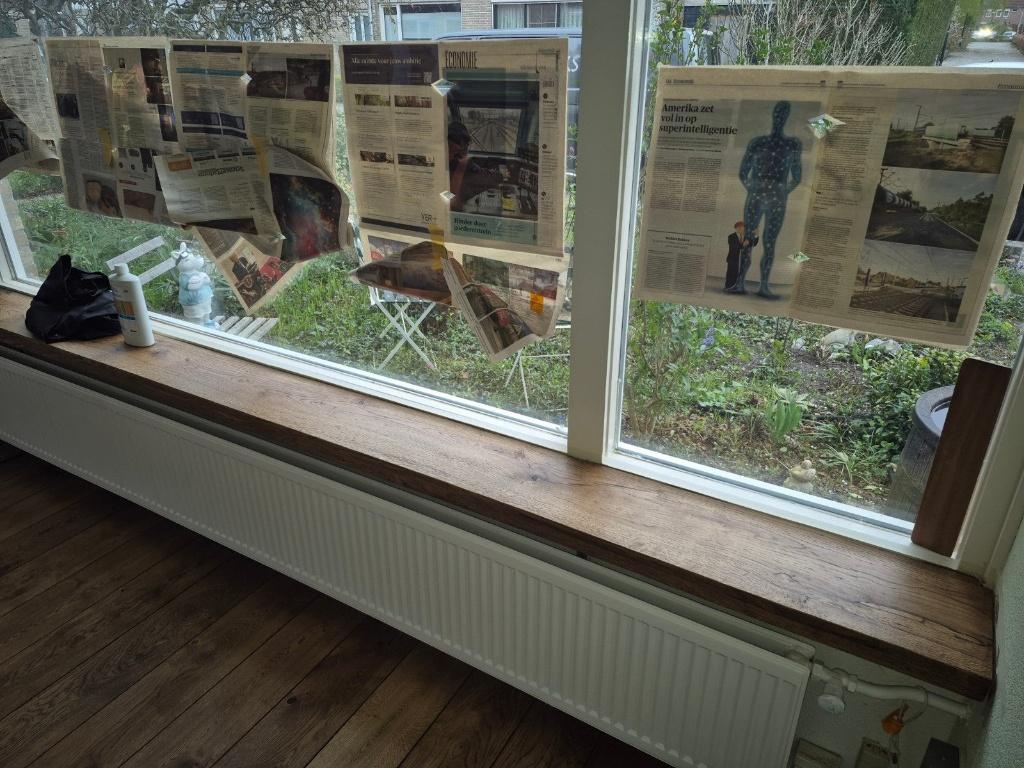 Foto 7 van eiken wandplanken