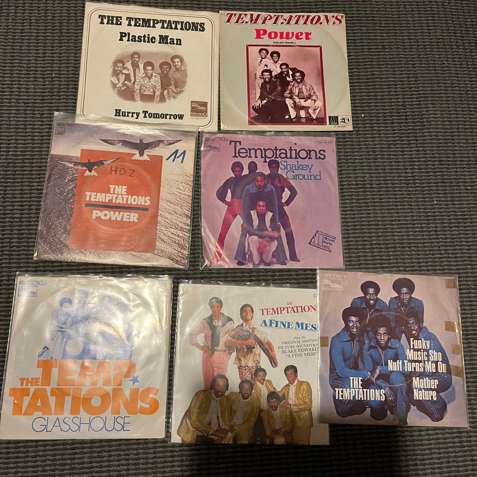 Temptations-singles verzameling, Verzenden, Zo goed als nieuw, Pop