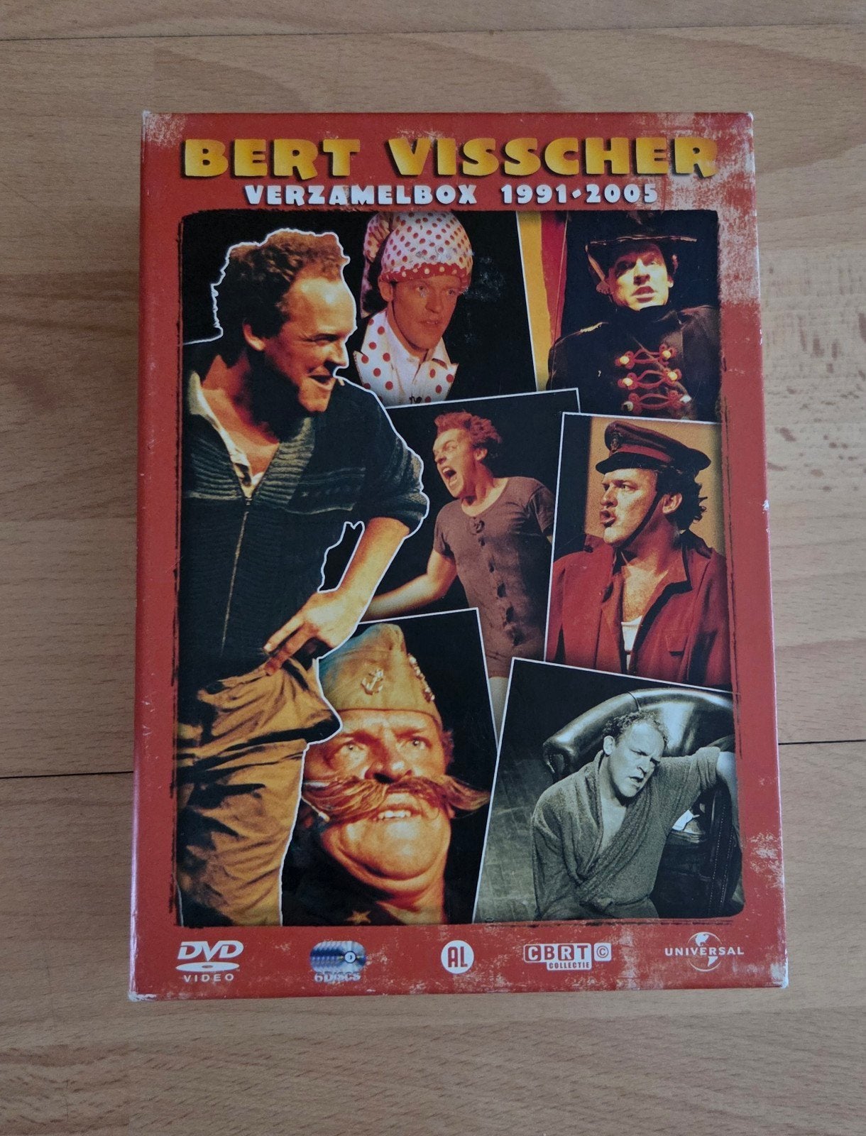 Bert Visscher - Verzamelbox, Alle leeftijden, Ophalen of Verzenden, Zo goed als nieuw, Stand-up of Theatershow