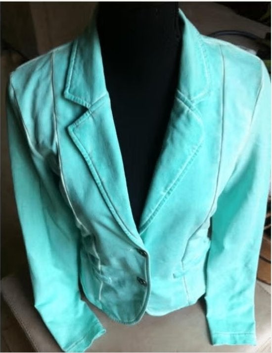 Dames elastisch jasje mt M kleur Jade nieuw, Maat 38/40 (M), Overige kleuren, Nieuw, Ophalen of Verzenden