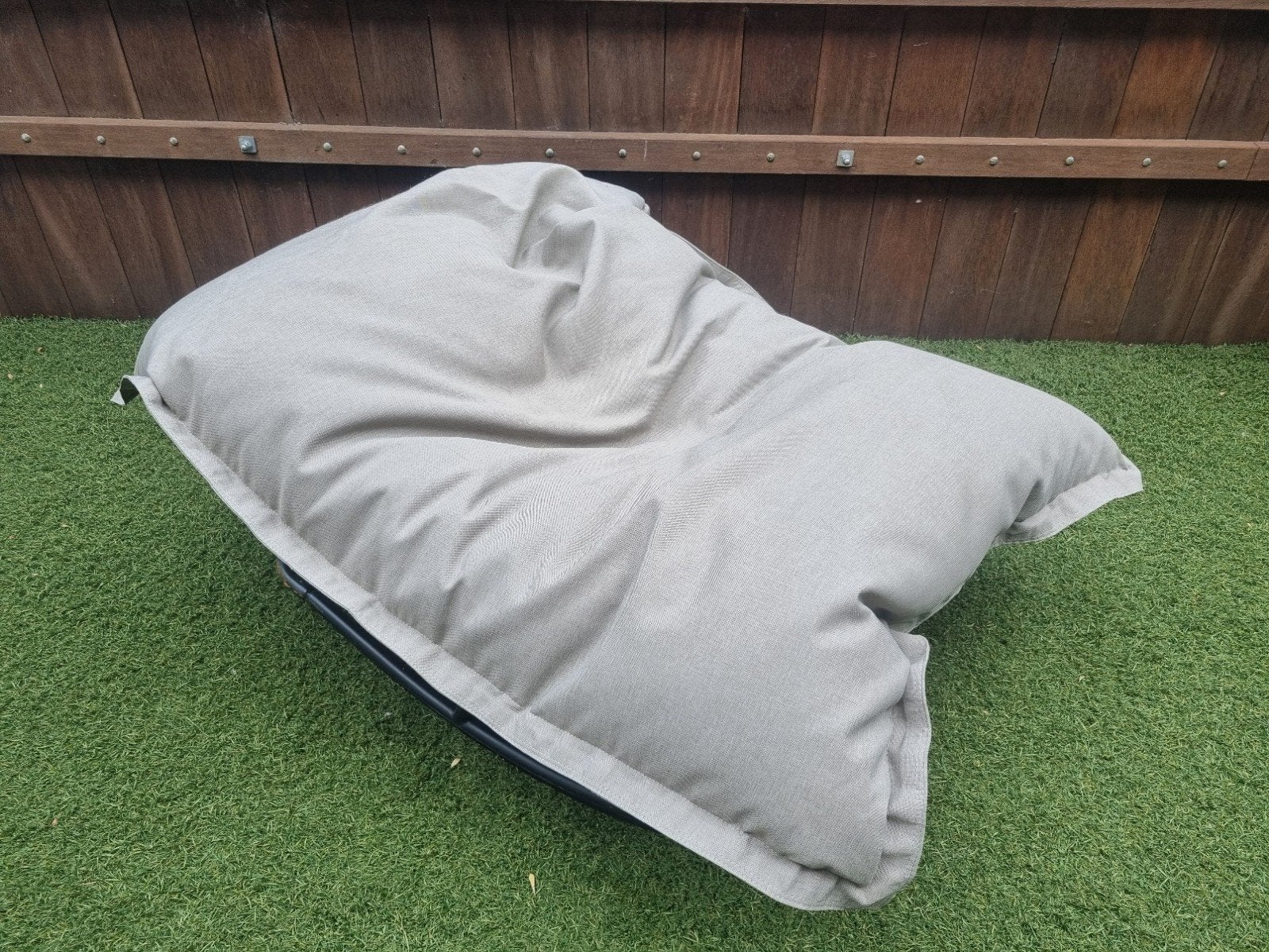 Fatboy Rock 'n Roll schommelstoel frame met kussen, Ophalen, Gebruikt, Modern, Lounge, Metaal