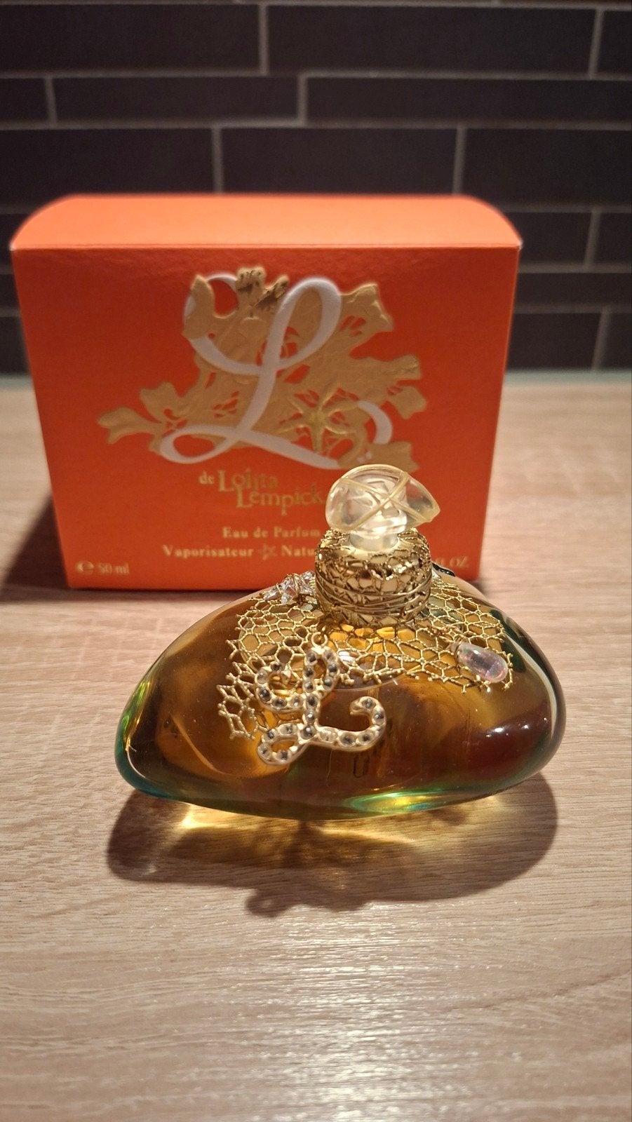 L de Lolita Lempicka 50ml eau de parfum - collector's item, Ophalen of Verzenden, Nieuw, Parfumfles, Gevuld
