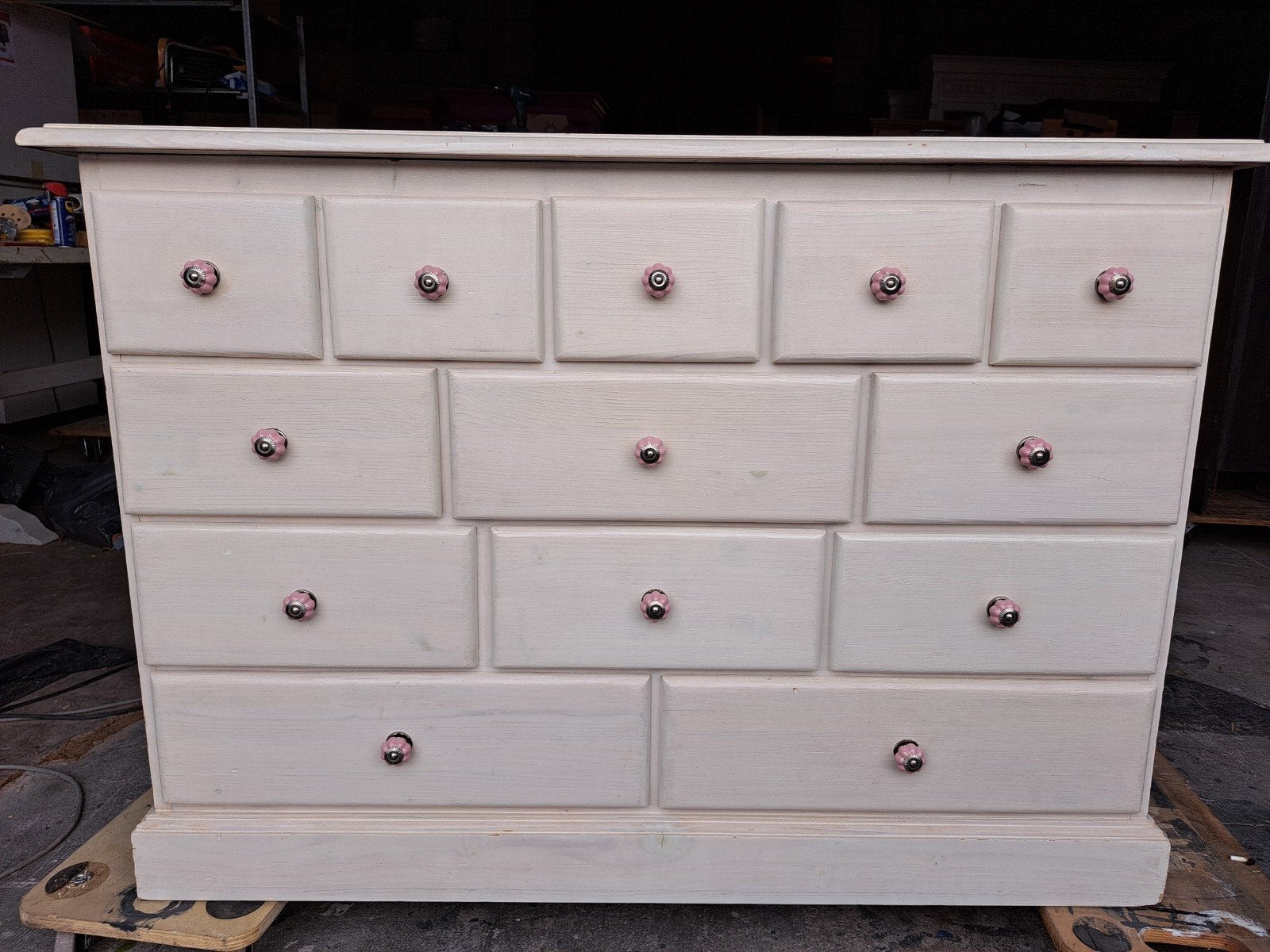 grenen ladekast commode 13 lades, R.kooij65@gmail.com, Gebruikt, 100 tot 150 cm, 5 laden of meer