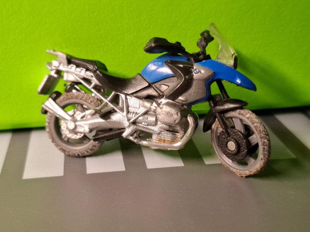 Siku 1047 - BMW R1200 GS [blauw] 1/50, Ophalen of Verzenden, Gebruikt, Motor