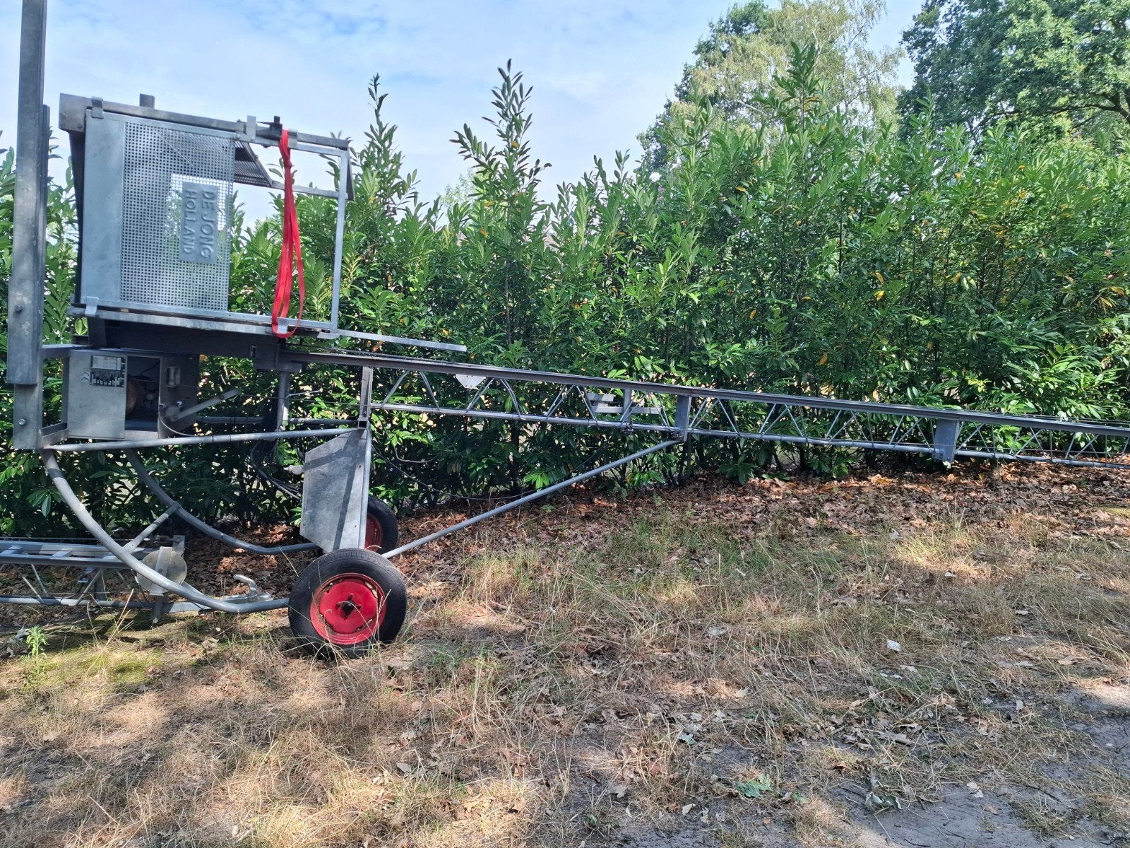 bouwlift 230 volt, Ophalen, Bouwlift
