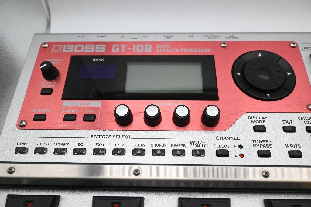 BOSS GT10B BASS Effects Prosessor, Muziek en Instrumenten, Effecten, Delay of Echo, -, Ophalen of Verzenden, Zo goed als nieuw
