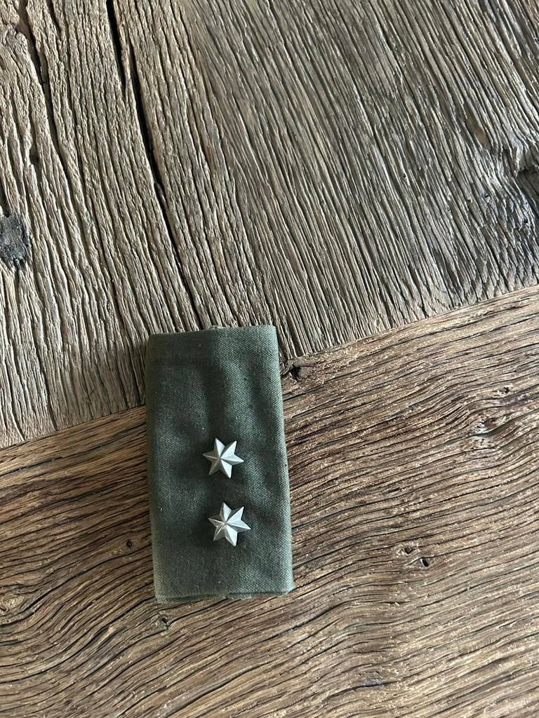 Epaulet 2x, Ophalen of Verzenden, Landmacht, Nederland