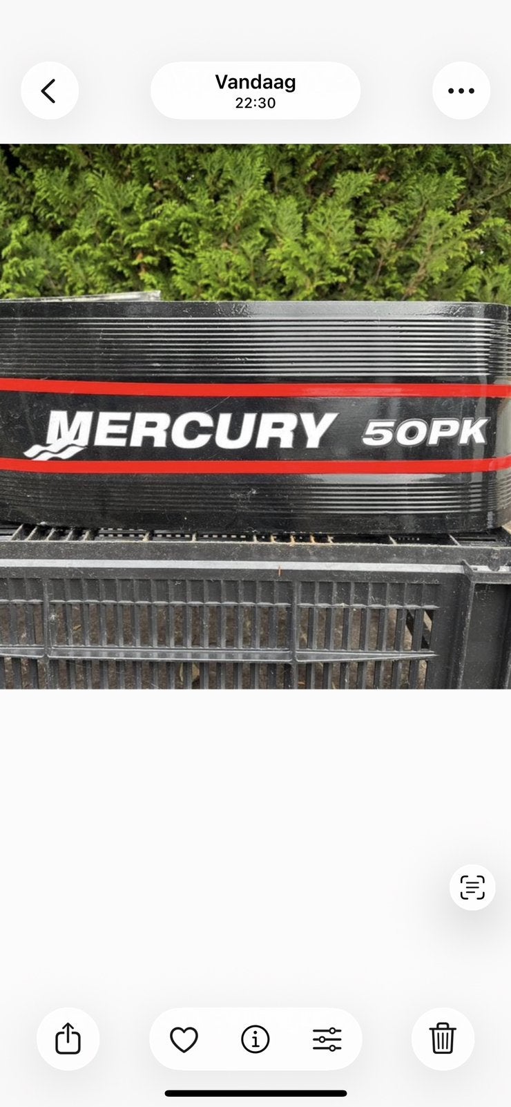 Onderdelen mercury 50 pk 2 takt, Ophalen of Verzenden, Gebruikt, Motor en Techniek