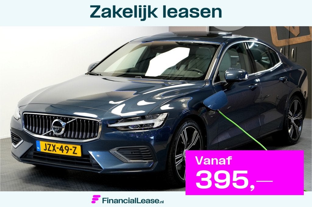 Volvo S60 2.0 Recharge T8 AWD 287kW/390pk Aut8 Inscription P, Automaat, Gebruikt, 4 cilinders, Blauw