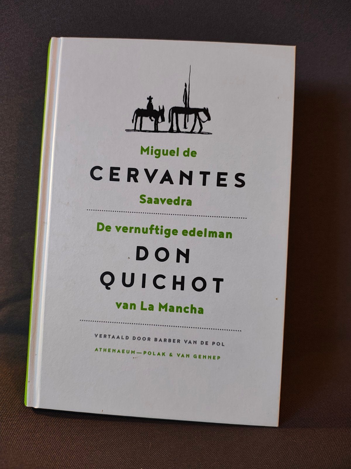 Don Quichot van La Mancha - Miguel de Cervantes, Ophalen of Verzenden, Zo goed als nieuw, Miguel de Cervantes Saavedra, Nederland