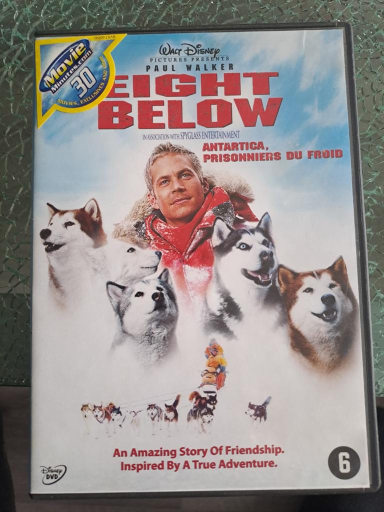 Eight below (dvd), Cd's en Dvd's, Alle leeftijden, Ophalen of Verzenden, Zo goed als nieuw