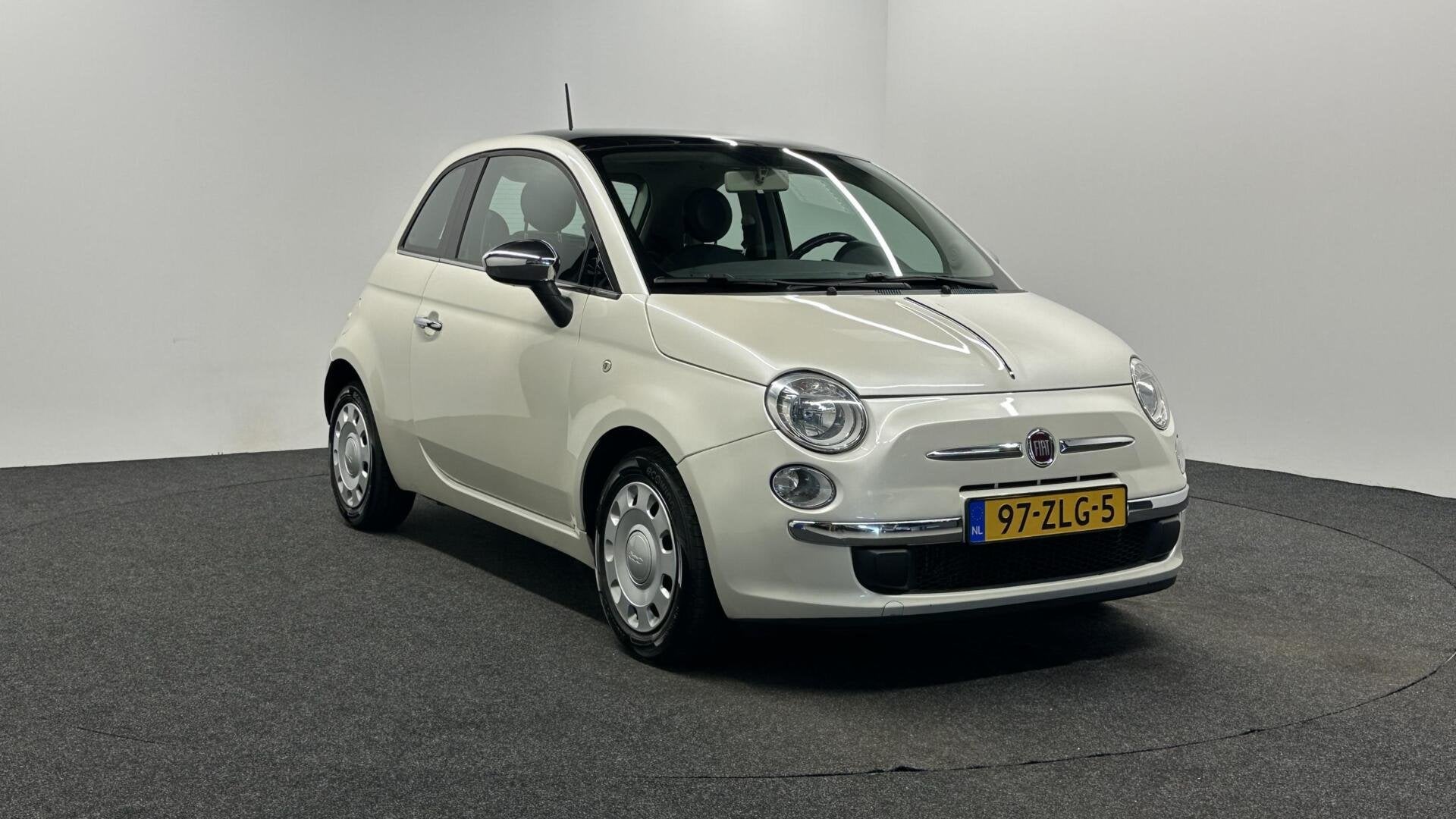 Fiat 500 0.9 TwinAir Lounge AIRCO., Auto's, Voorwielaandrijving, Euro 5, Gebruikt, 31 €/maand