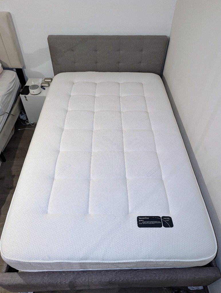 Pullman Matras Silverline 120x200, Ophalen, Zo goed als nieuw, Twijfelaar, 200 cm