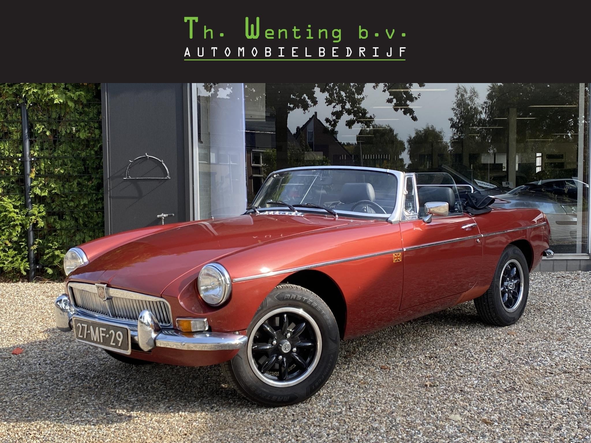 MG B type 1.8 Roadster | Oldtimer | Overdrive | In Goede Sta, Auto's, MG, B, Gebruikt, Cabriolet, Origineel Nederlands