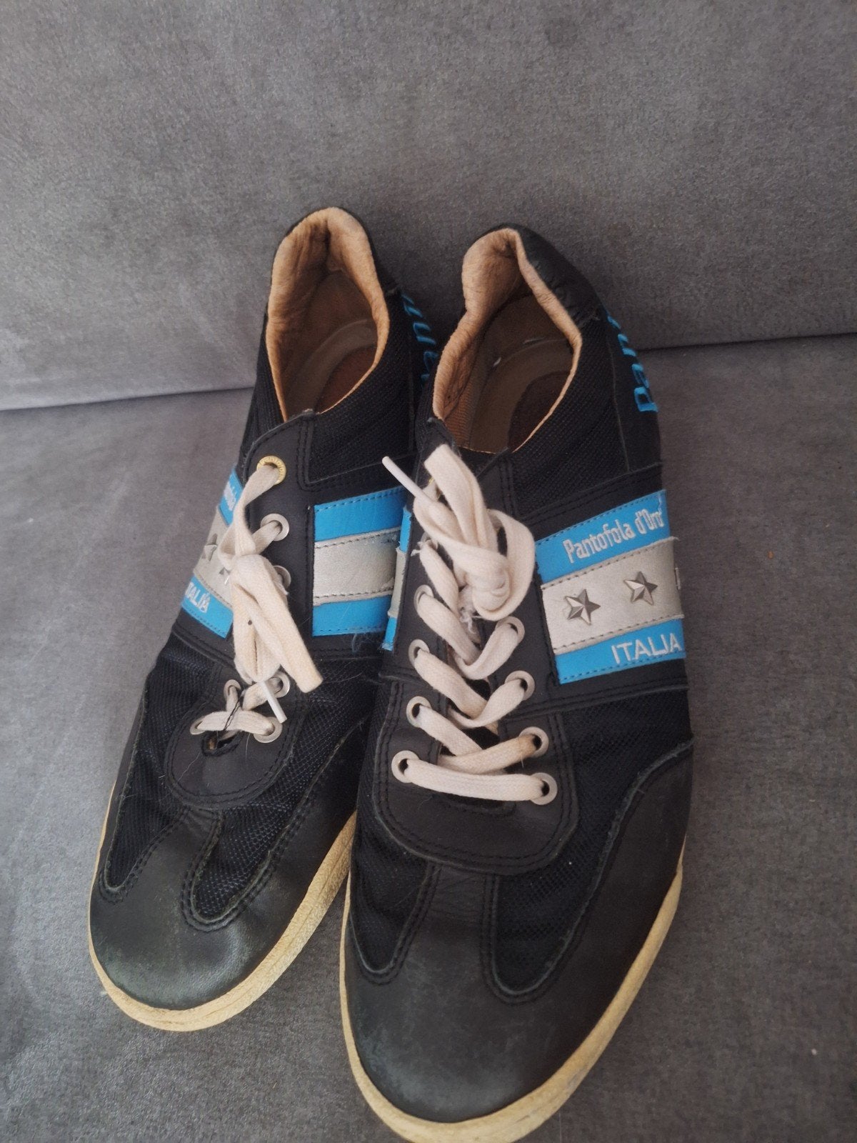 Leuke schoenen 44, Zwart, Ophalen of Verzenden, Sneakers of Gympen, Pantofolio