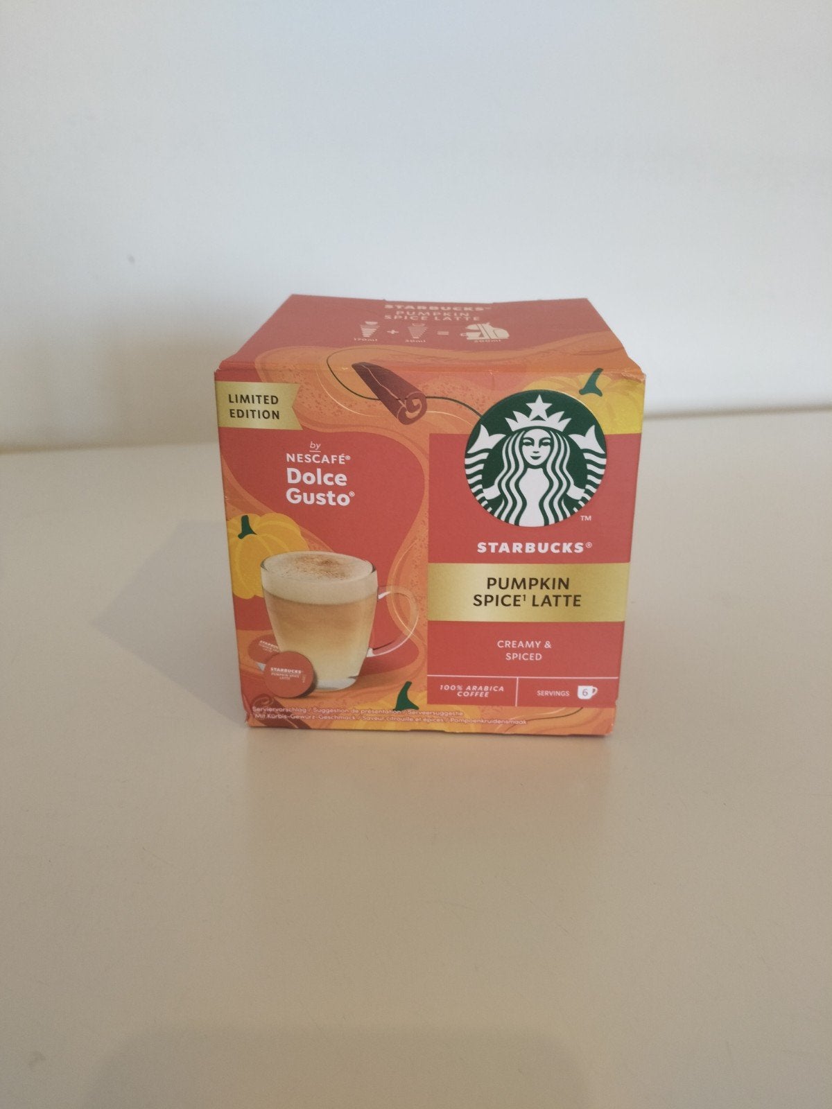 Starbucks Dolce Gusto Pumpkin Spice Latte capsules (10 st), Ophalen, Gebruikt, Overige modellen