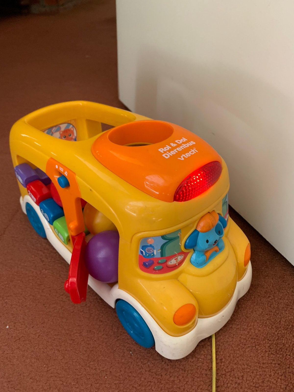 VTech bus, met ballen, licht en muziekje, Ophalen of Verzenden, Zo goed als nieuw, 6 maanden tot 2 jaar