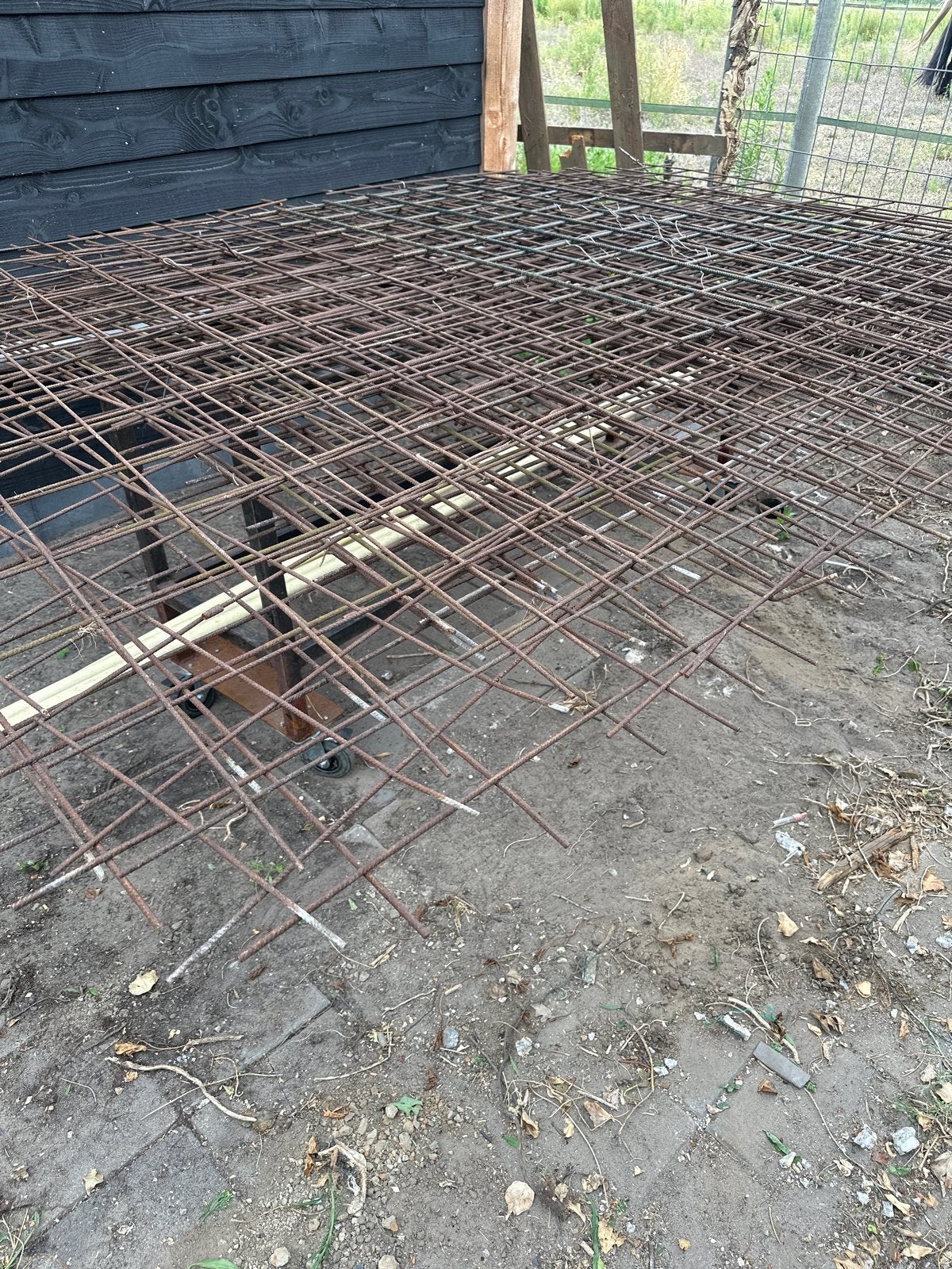 Bouwstaalmatten - Diverse maten beschikbaar, Doe-het-zelf en Verbouw, Metalen, Ophalen, Gebruikt, IJzer