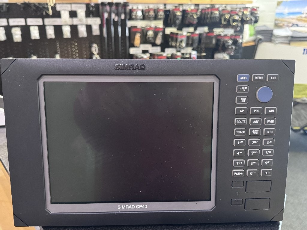 Simrad CP42 kaartplotter / GPS plotter – gebruikt, Ophalen, Gebruikt, Kaartplotter of Fish Finder